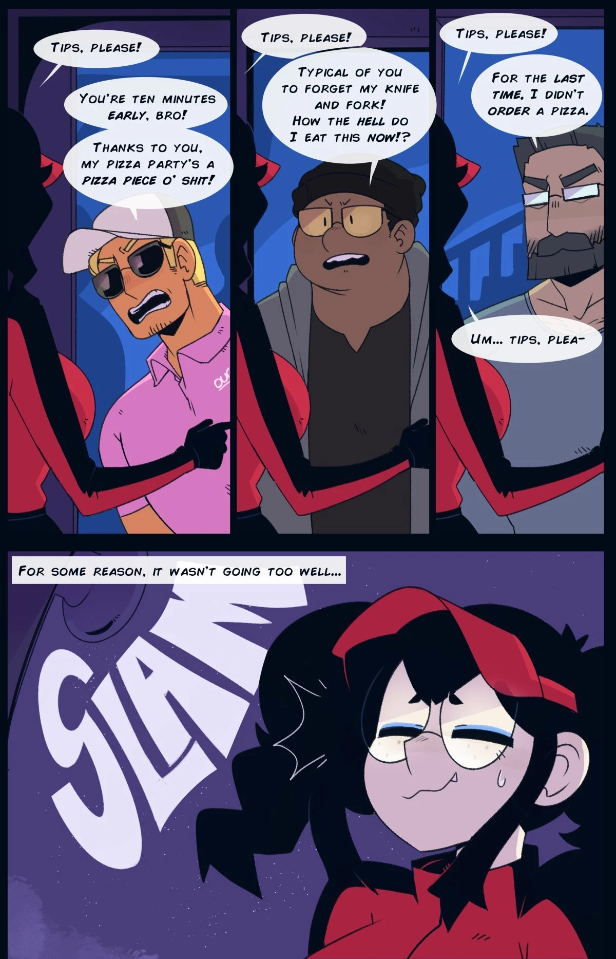 Pizza Thot - Good Job Tips! [Text Version] porn comic picture 5