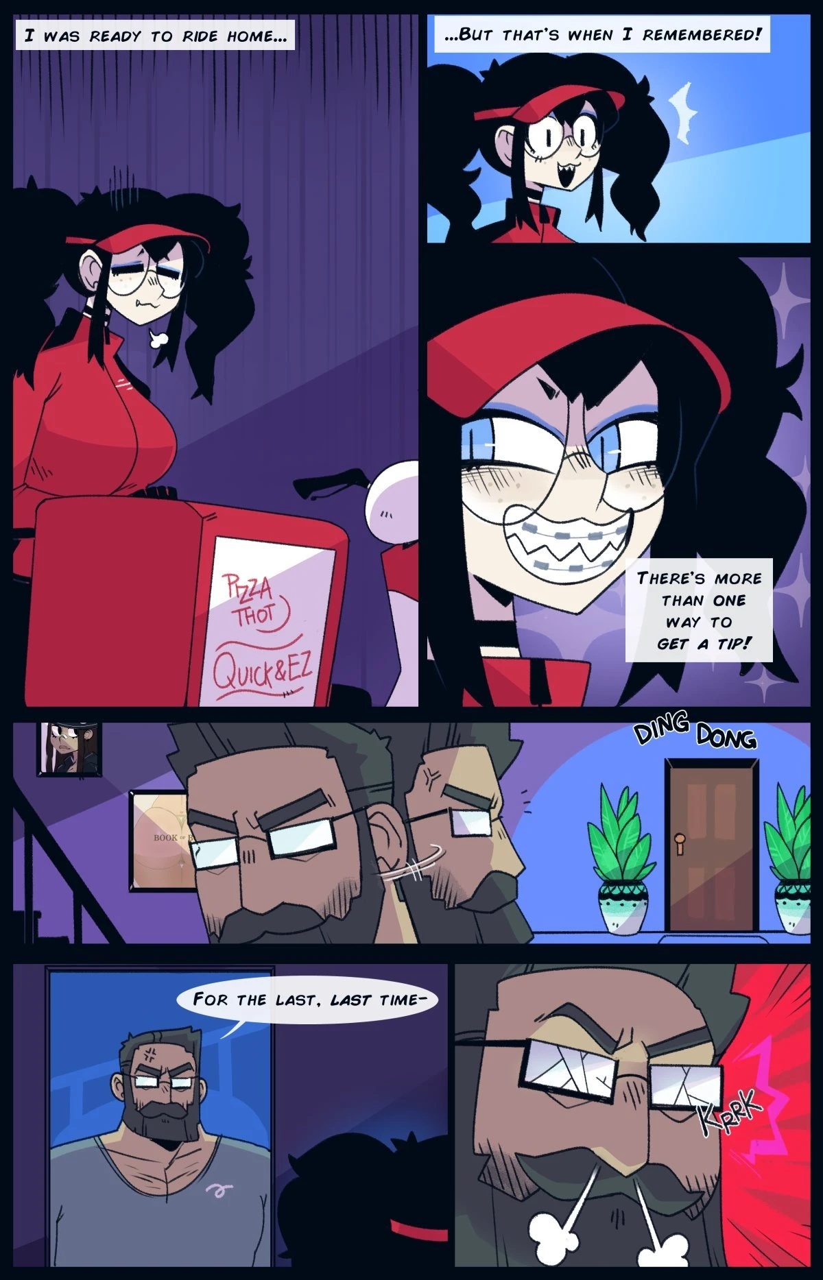 Pizza Thot - Good Job Tips! [Text Version] porn comic picture 6