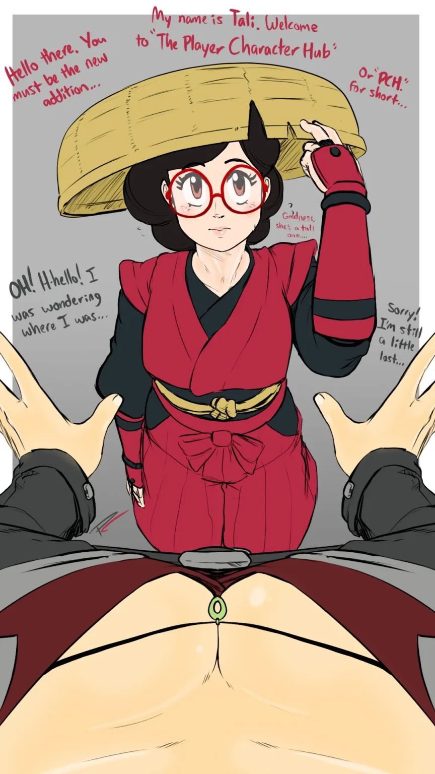 Player-Character Party porn comic picture 1