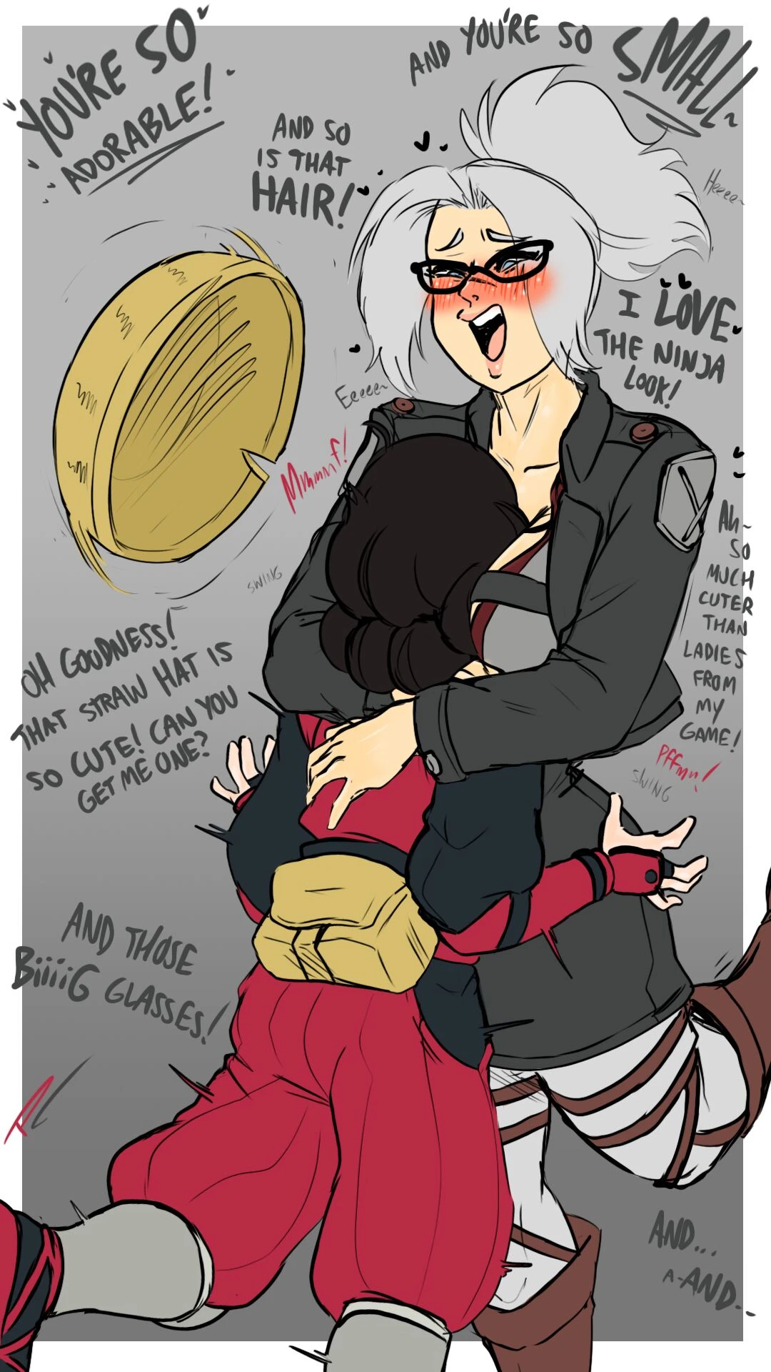 Player-Character Party porn comic picture 3