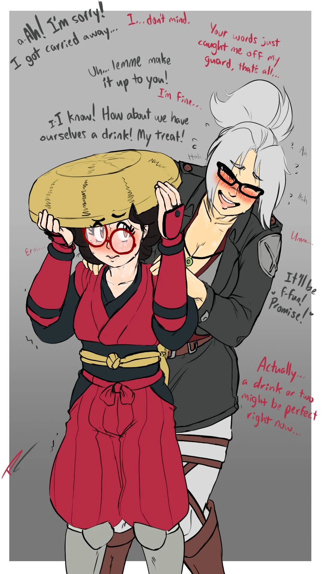 Player-Character Party porn comic picture 4