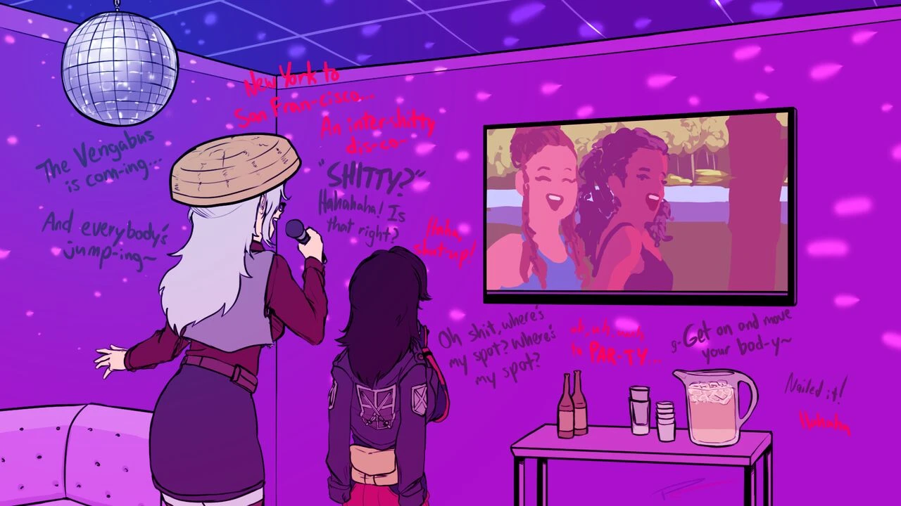 Player-Character Party porn comic picture 8