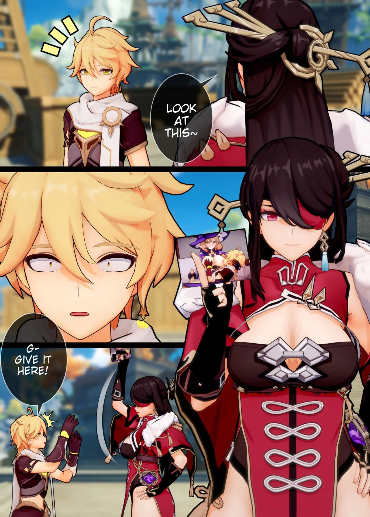 Please, Beidou-san! I beg of you! porn comic picture 3