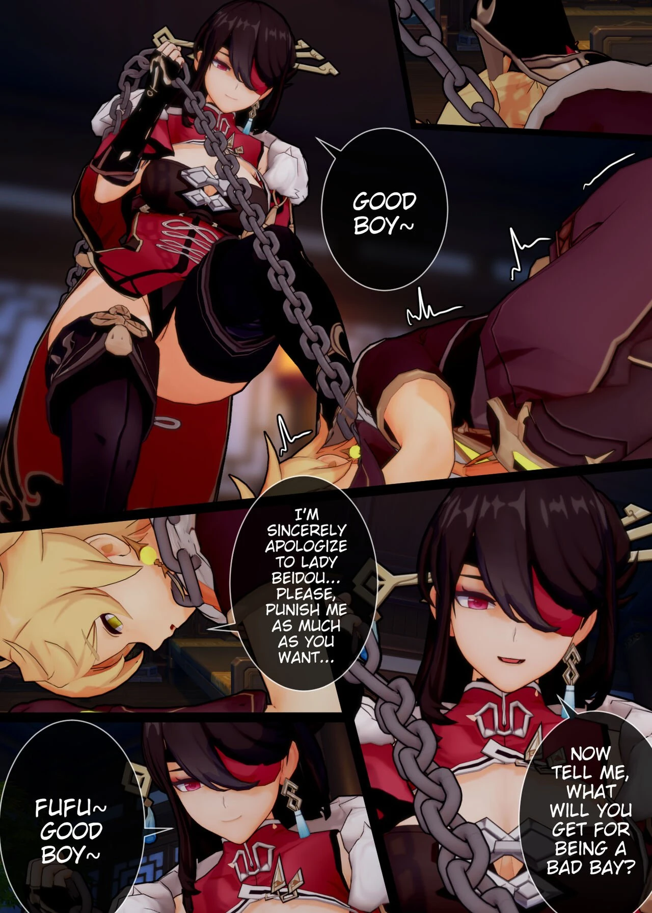 Please, Beidou-san! I beg of you! porn comic picture 8