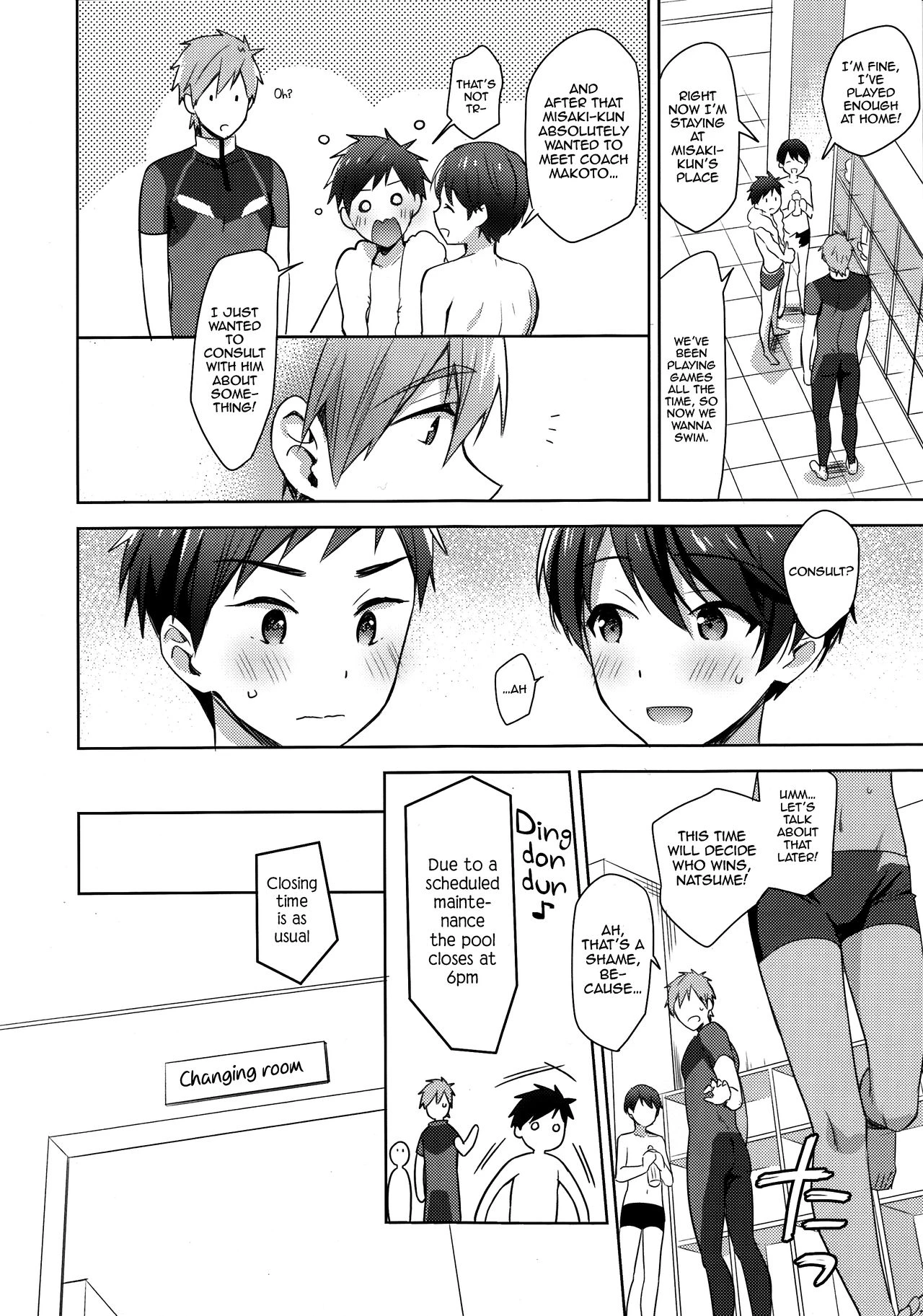 Please, Coach Makoto! | Makoto Coach ni Onegai! porn comic picture 4
