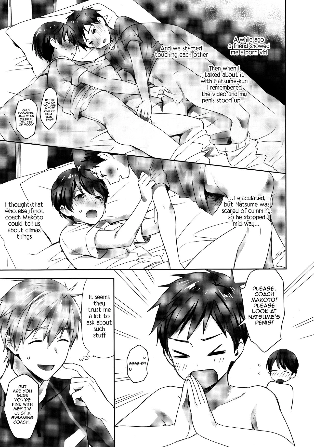 Please, Coach Makoto! | Makoto Coach ni Onegai! porn comic picture 7