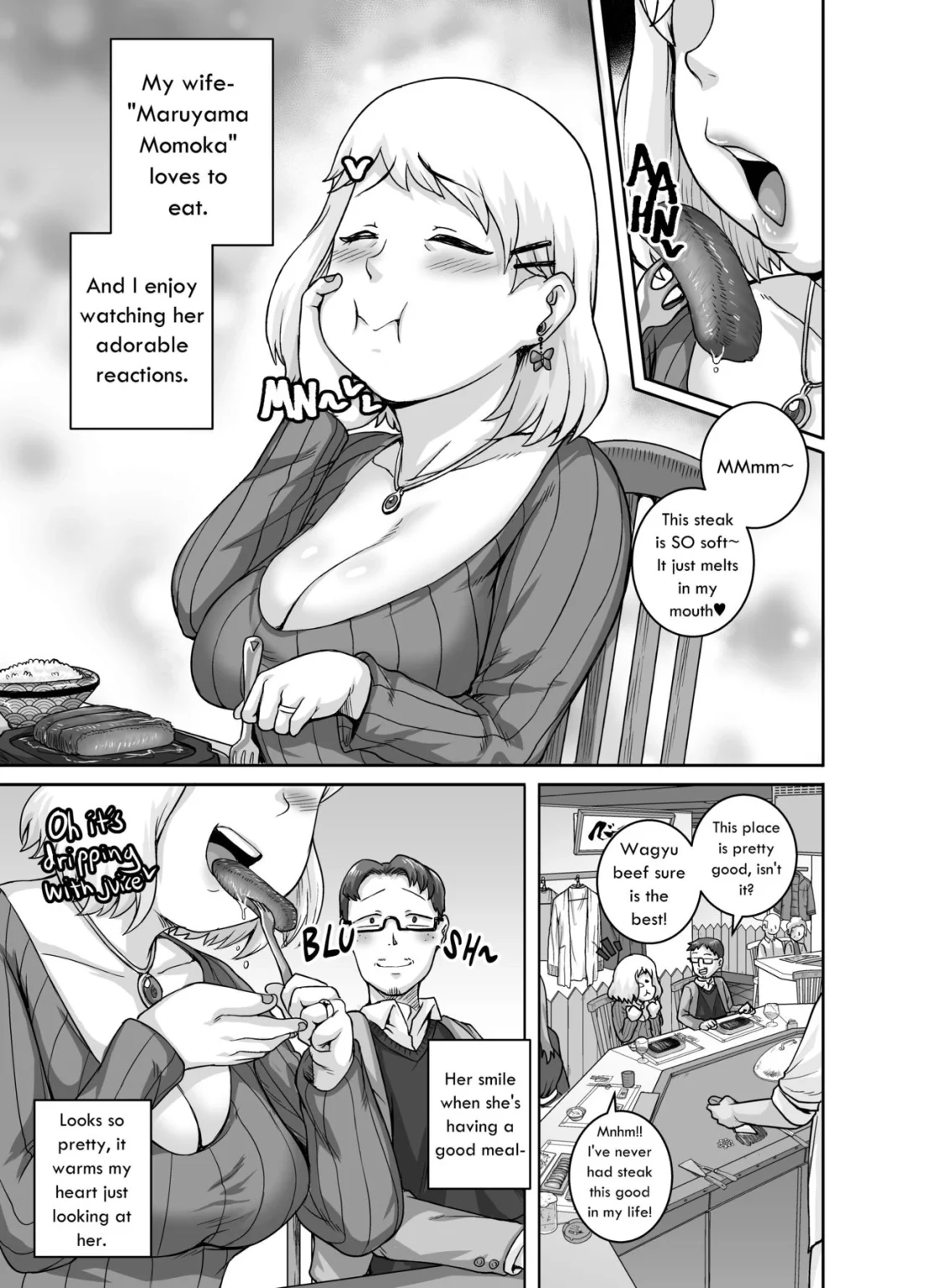 Please love me PLUS-Size♥ porn comic picture 1