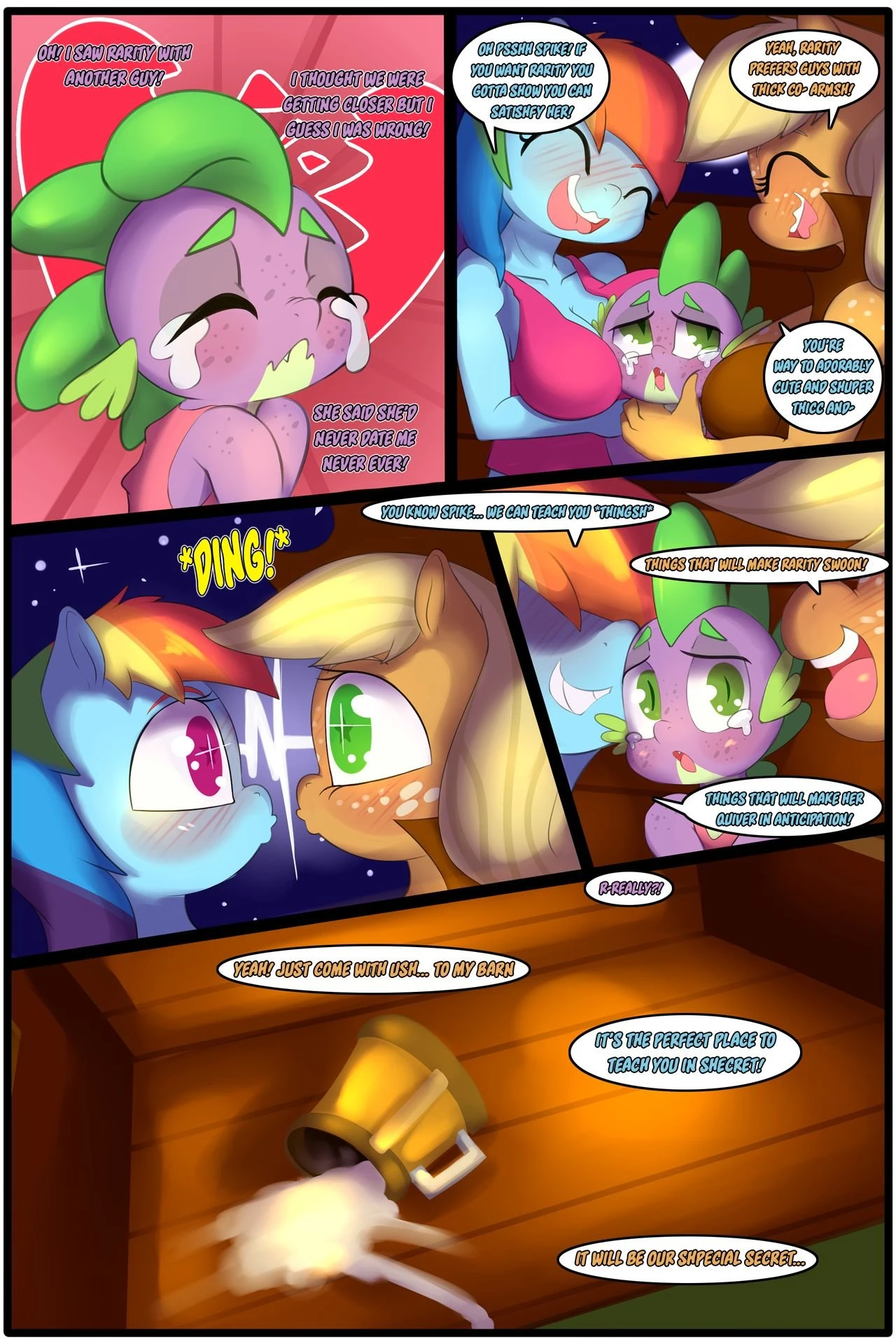 Please! Milk Me! porn comic picture 5