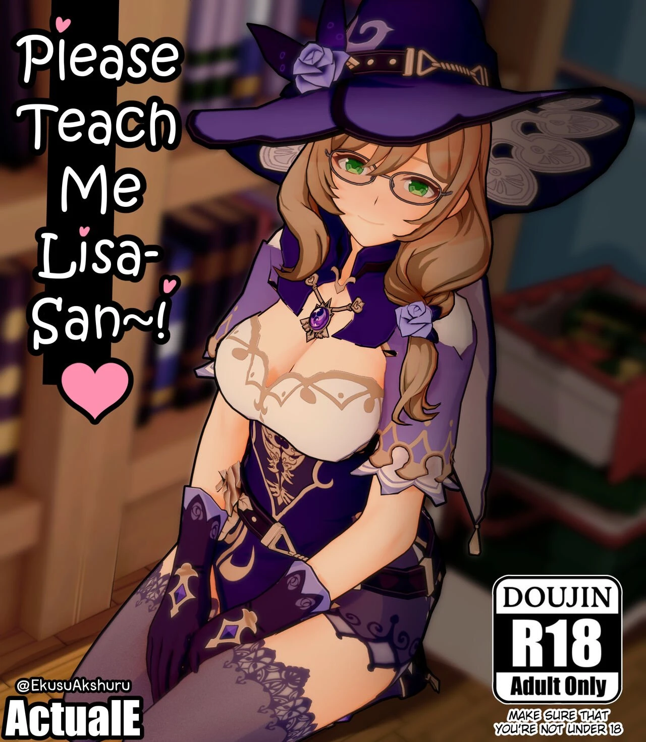 Please Teach Me Lisa-san~! porn comic picture 1