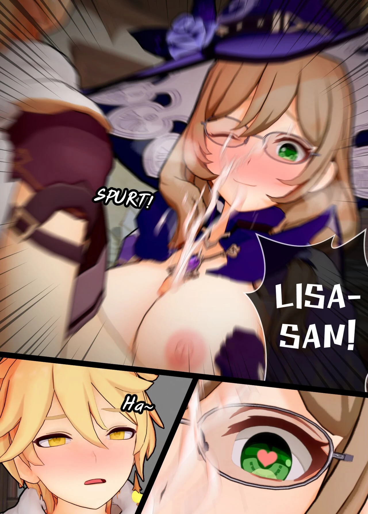 Please Teach Me Lisa-san~! porn comic picture 11
