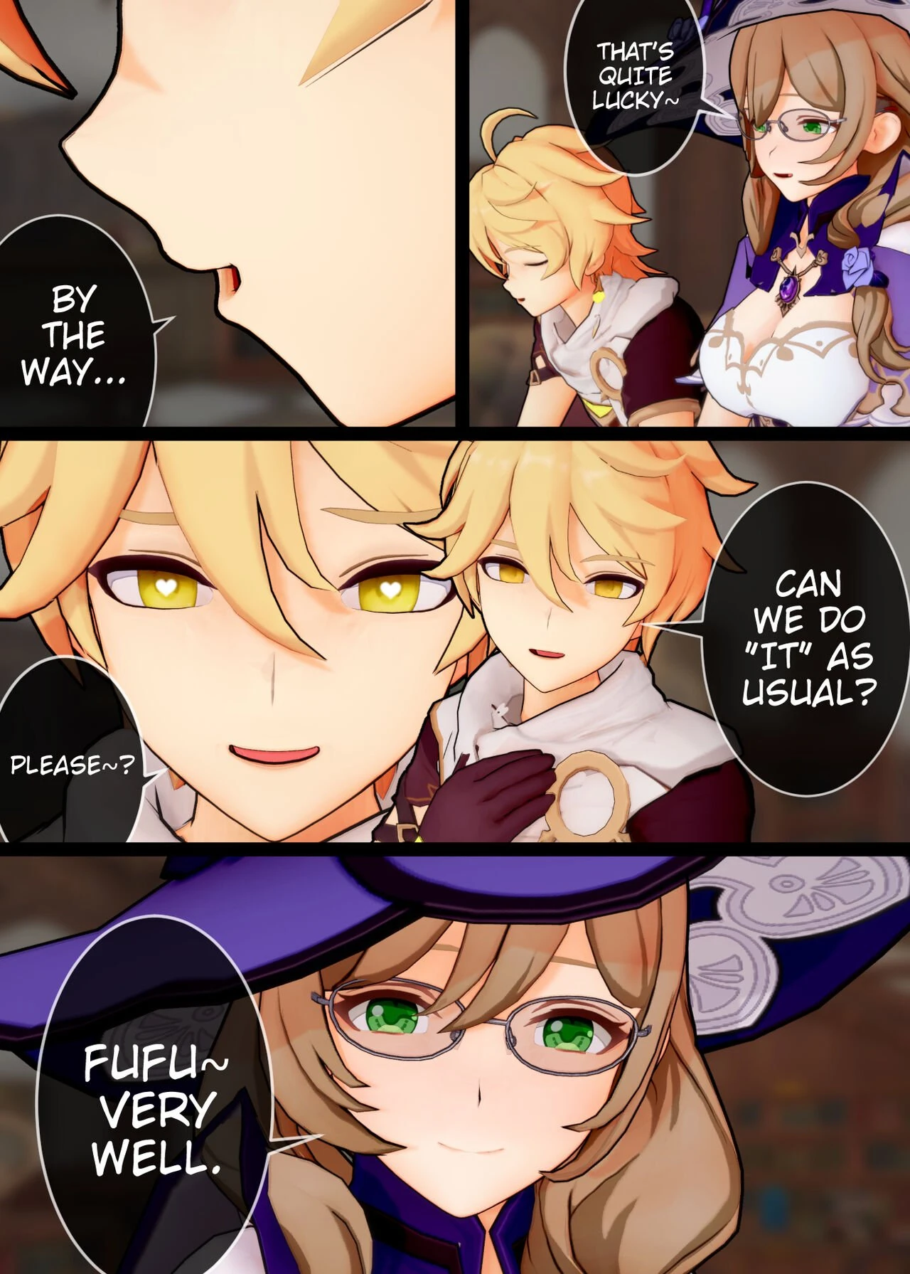 Please Teach Me Lisa-san~! porn comic picture 3