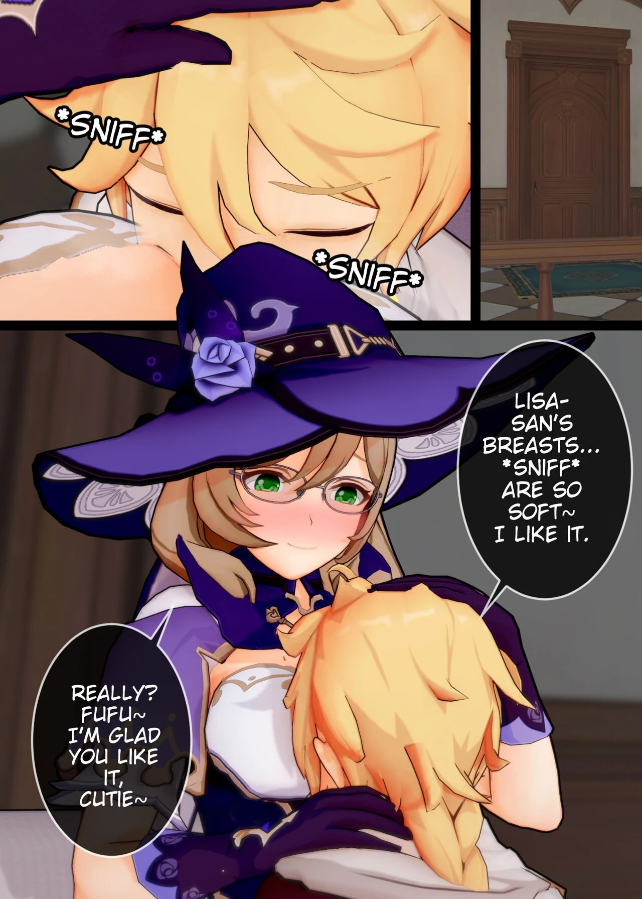 Please Teach Me Lisa-san~! porn comic picture 4