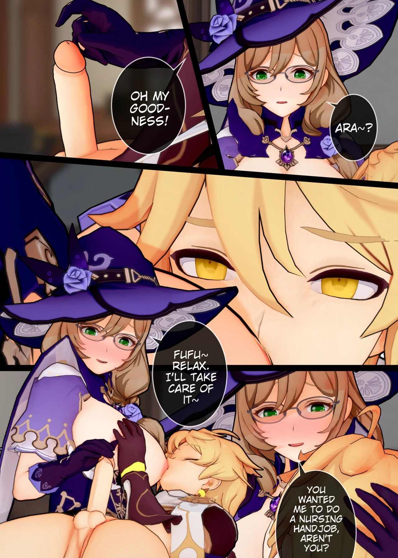 Please Teach Me Lisa-san~! porn comic picture 7