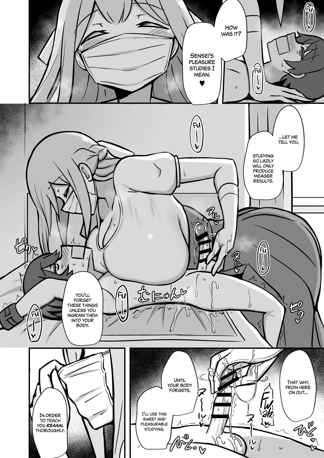 Pleasure Studies with Onee-chan | Boku to Onee-san no Kimochii Obenkyou porn comic picture 15