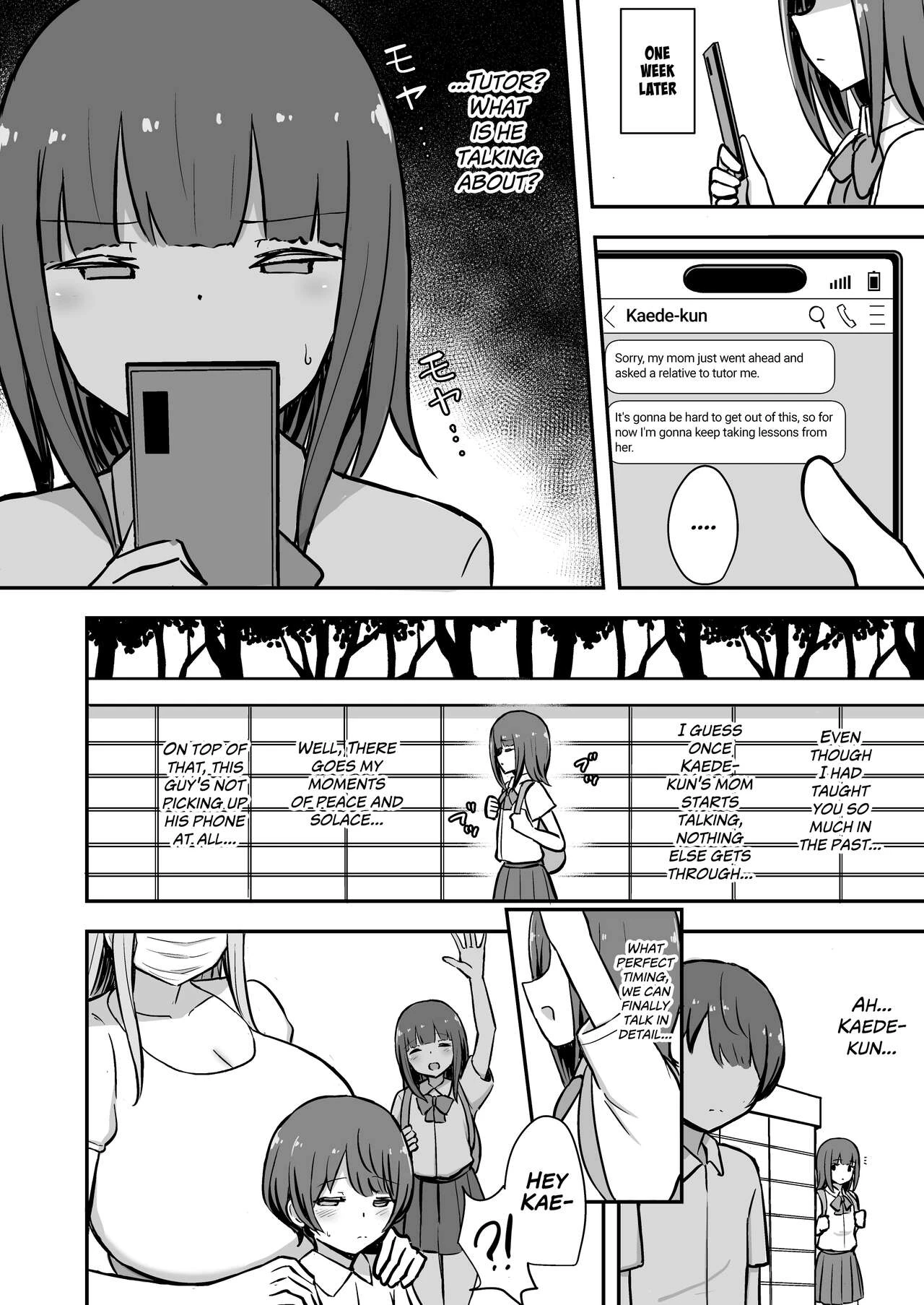 Pleasure Studies with Onee-chan | Boku to Onee-san no Kimochii Obenkyou porn comic picture 17