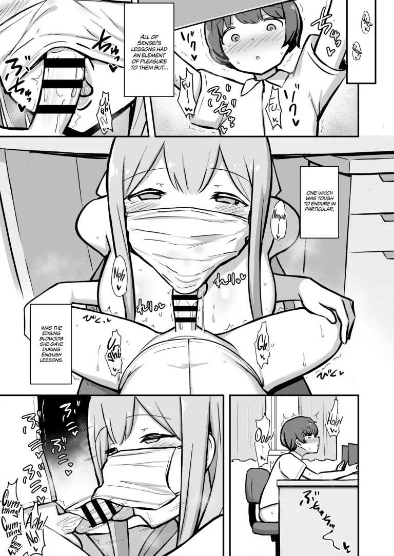 Pleasure Studies with Onee-chan | Boku to Onee-san no Kimochii Obenkyou porn comic picture 34