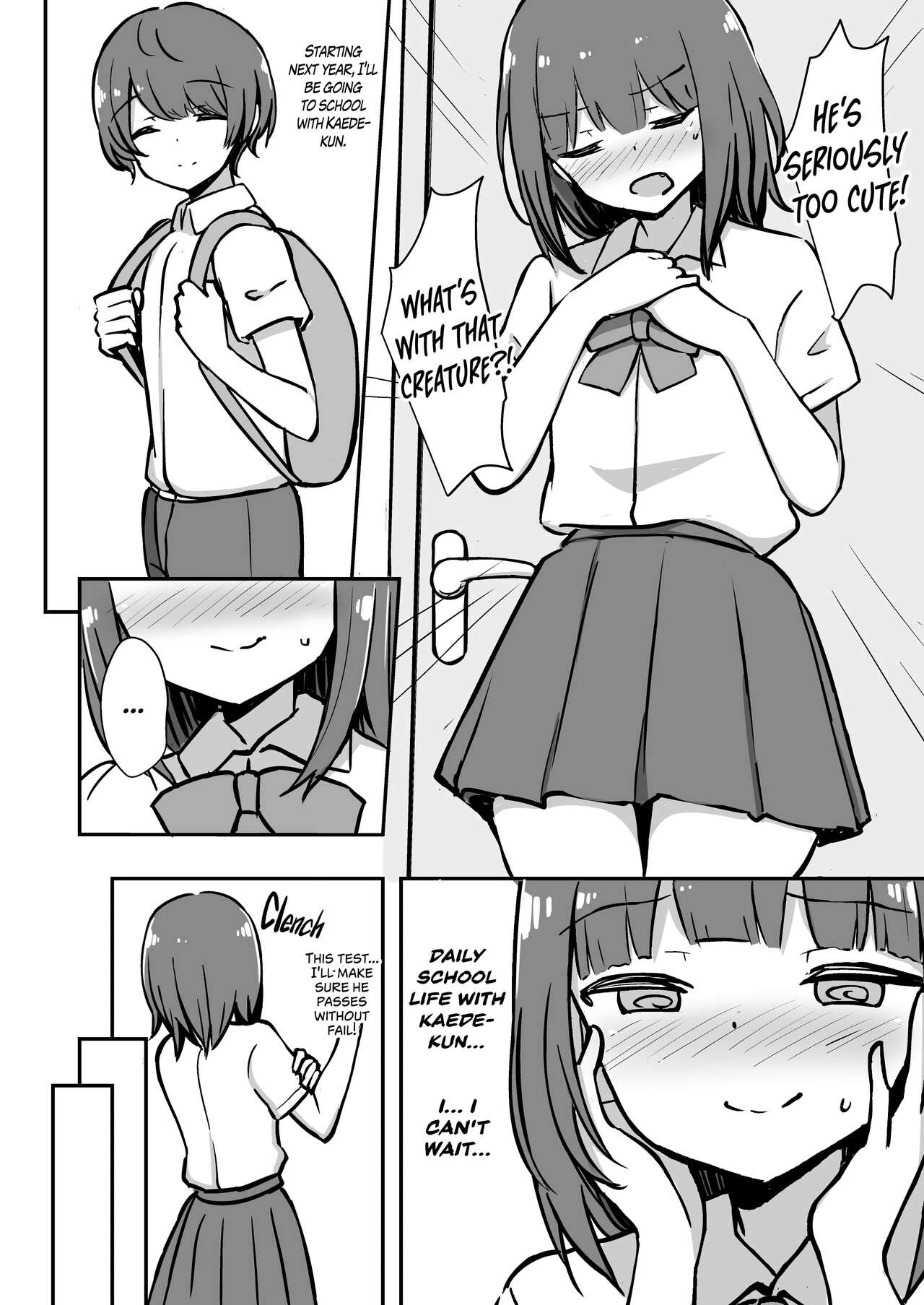 Pleasure Studies with Onee-chan | Boku to Onee-san no Kimochii Obenkyou porn comic picture 5