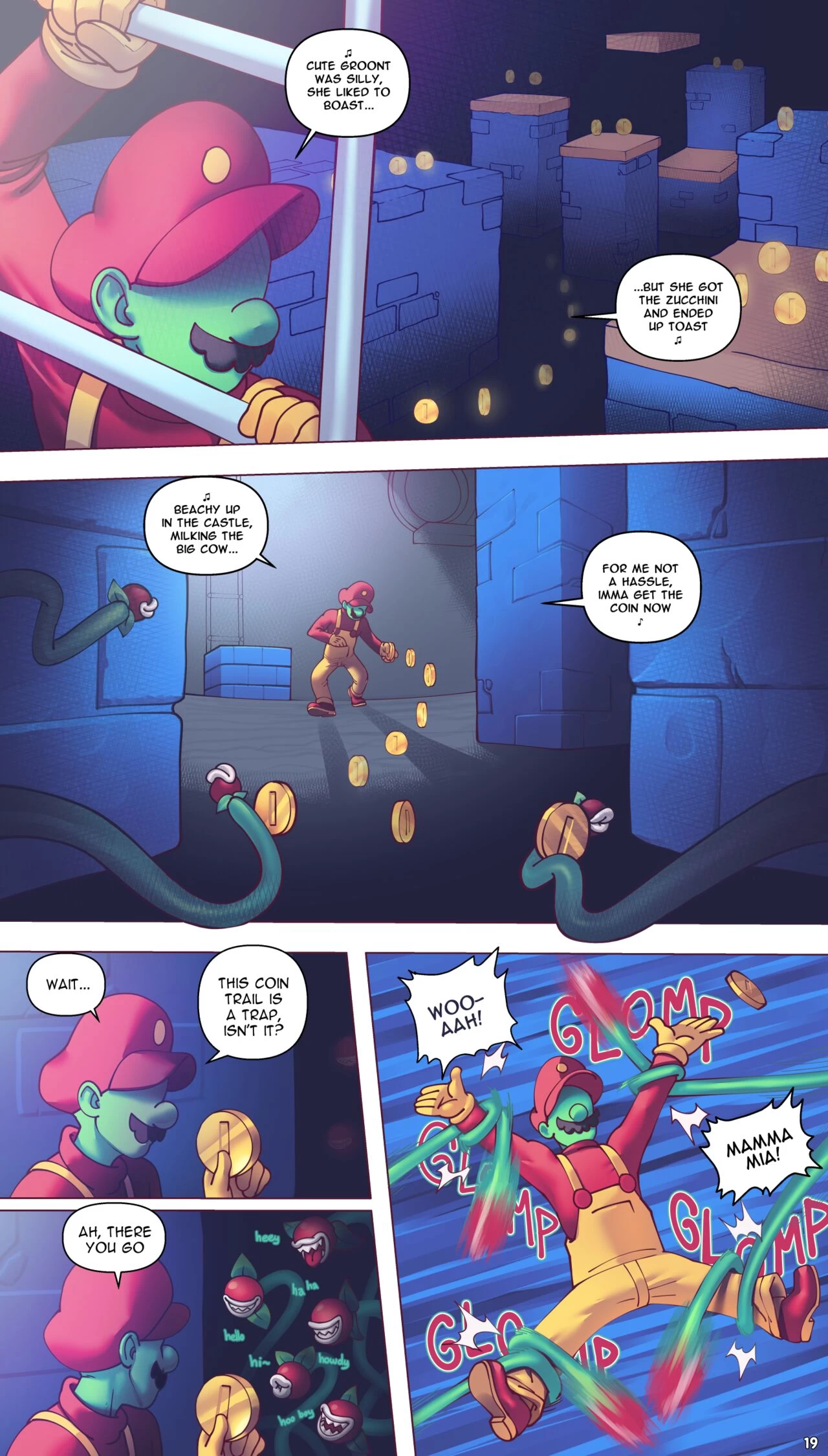 Plumber+Princess porn comic picture 20