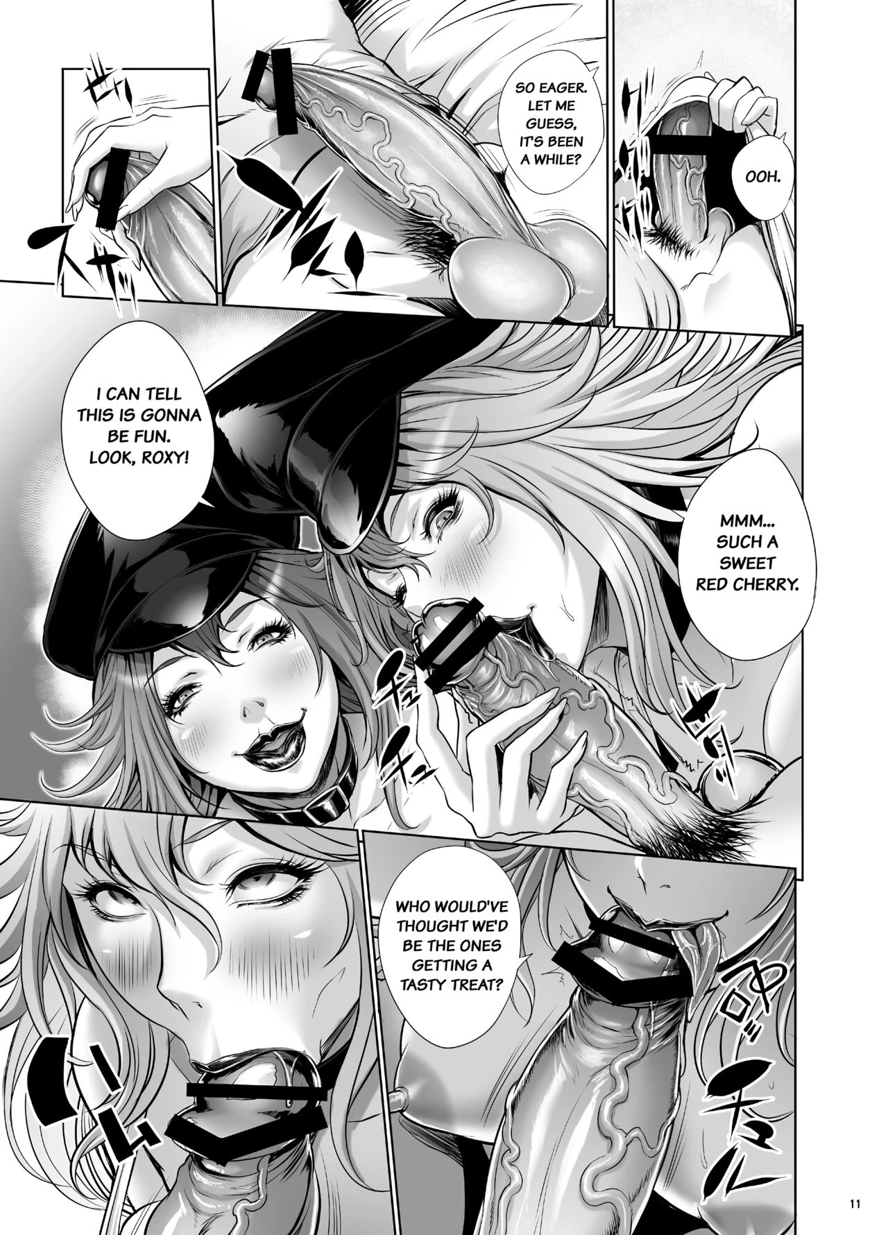 Poison&Roxy porn comic picture 9