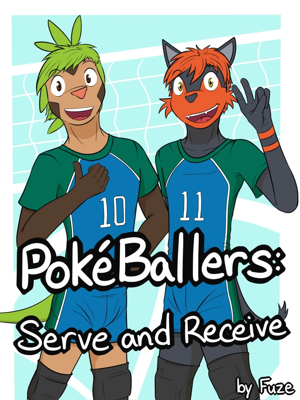PokeBallers: Serve and Receive porn comic picture 1