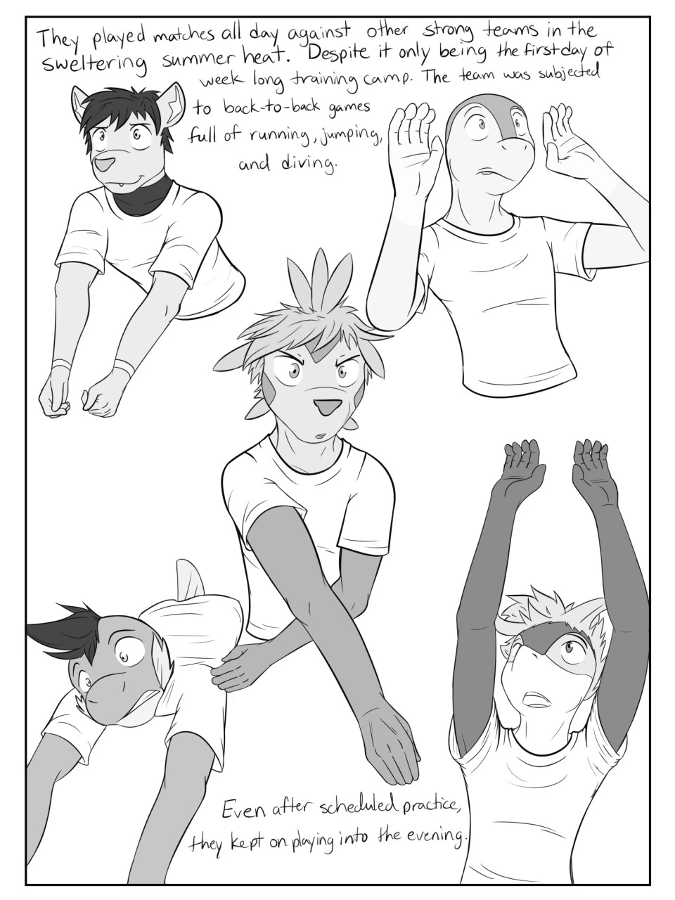 PokeBallers: Serve and Receive porn comic picture 11