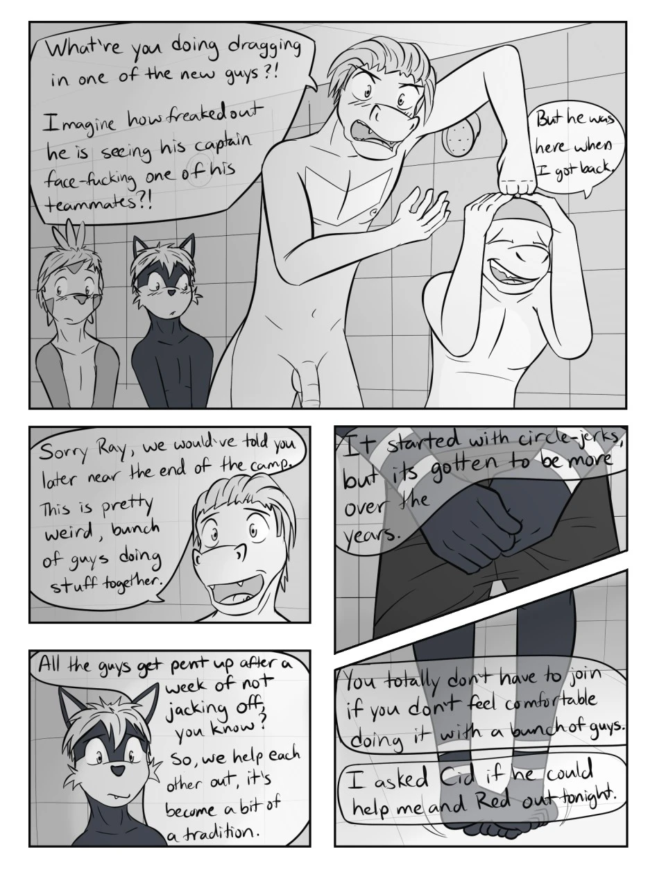 PokeBallers: Serve and Receive porn comic picture 21
