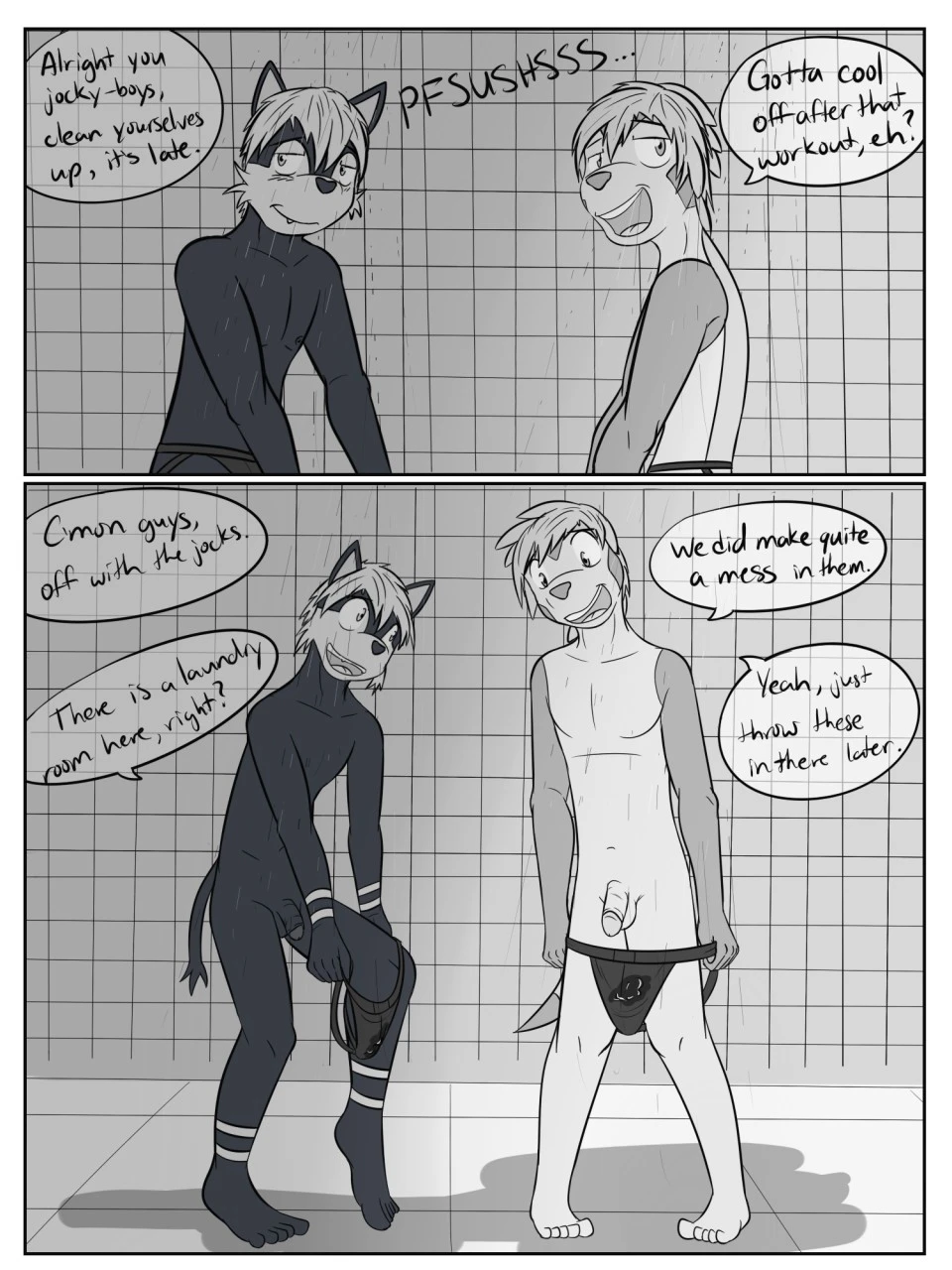 PokeBallers: Serve and Receive porn comic picture 38