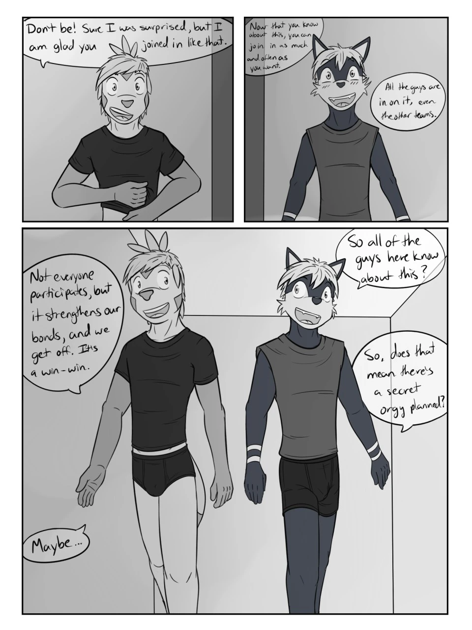 PokeBallers: Serve and Receive porn comic picture 42