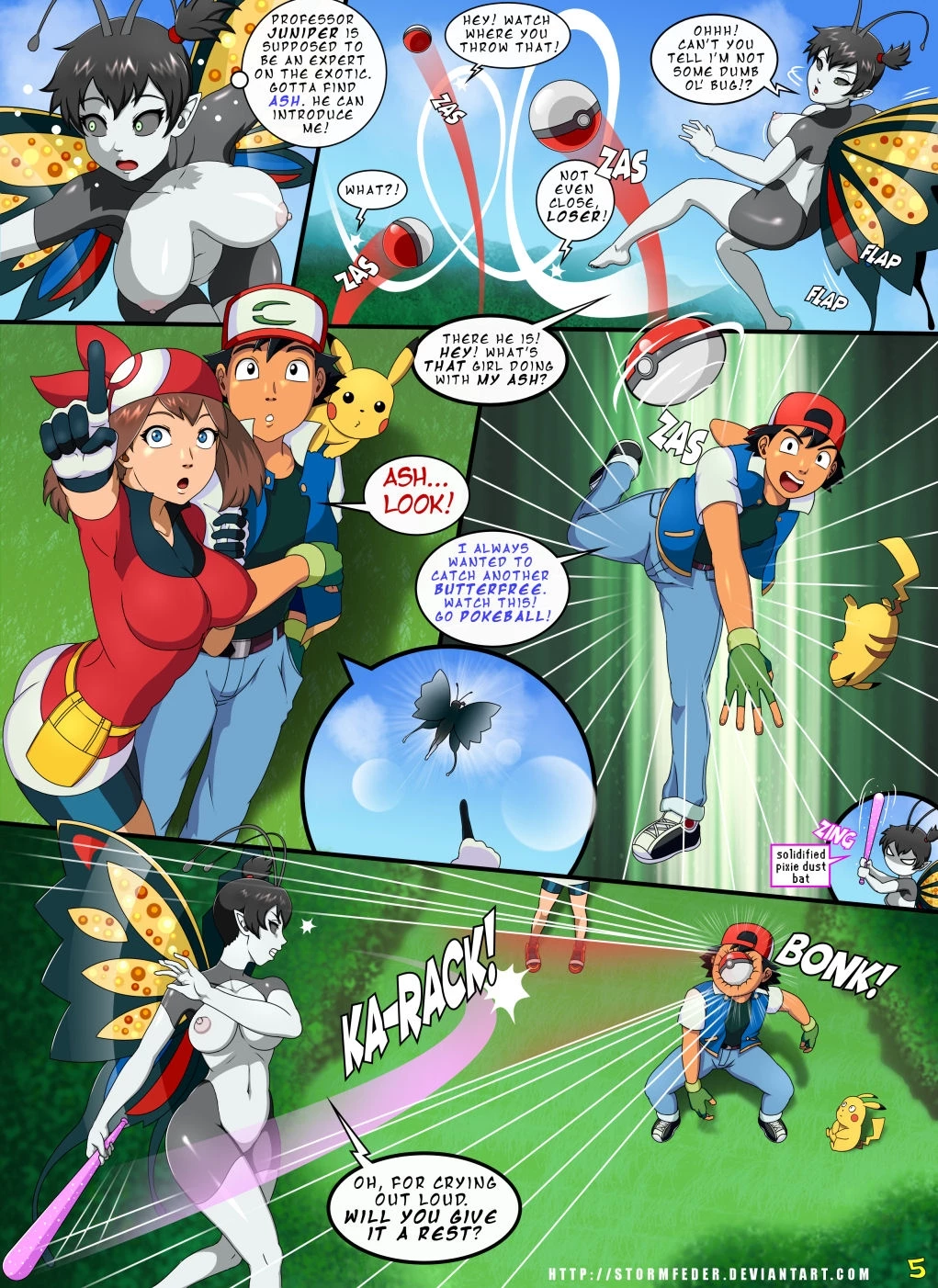 Pokefairies porn comic picture 5