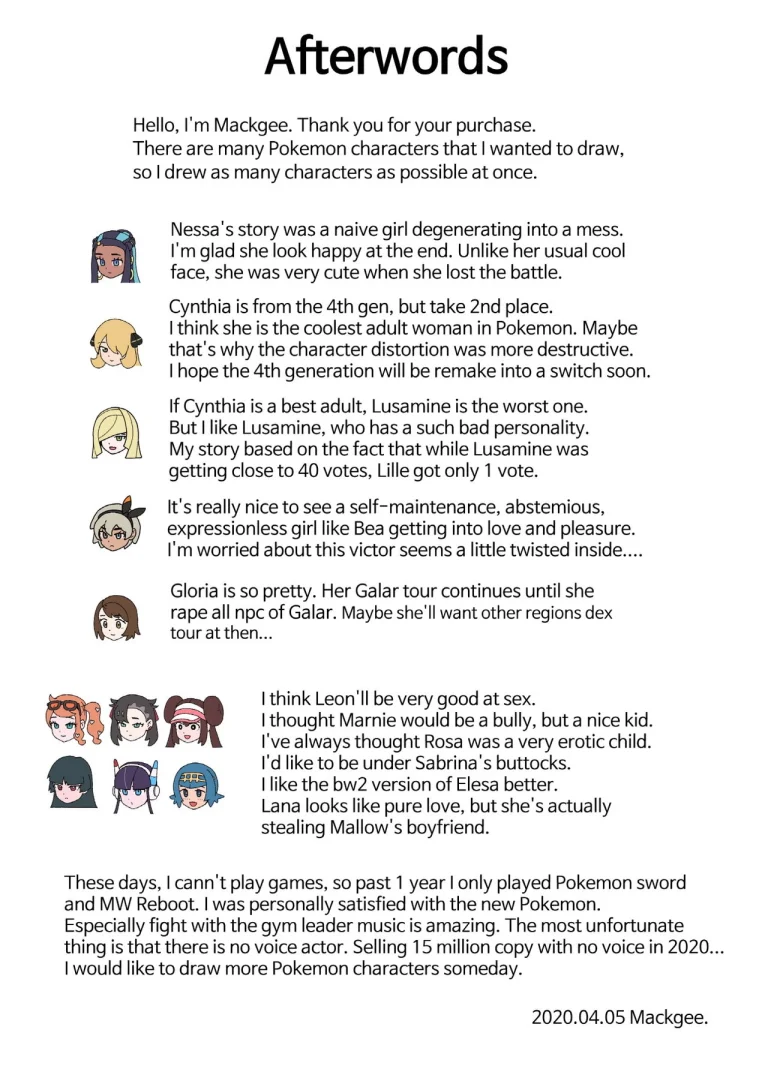 Pokemon Heroines porn comic picture 79