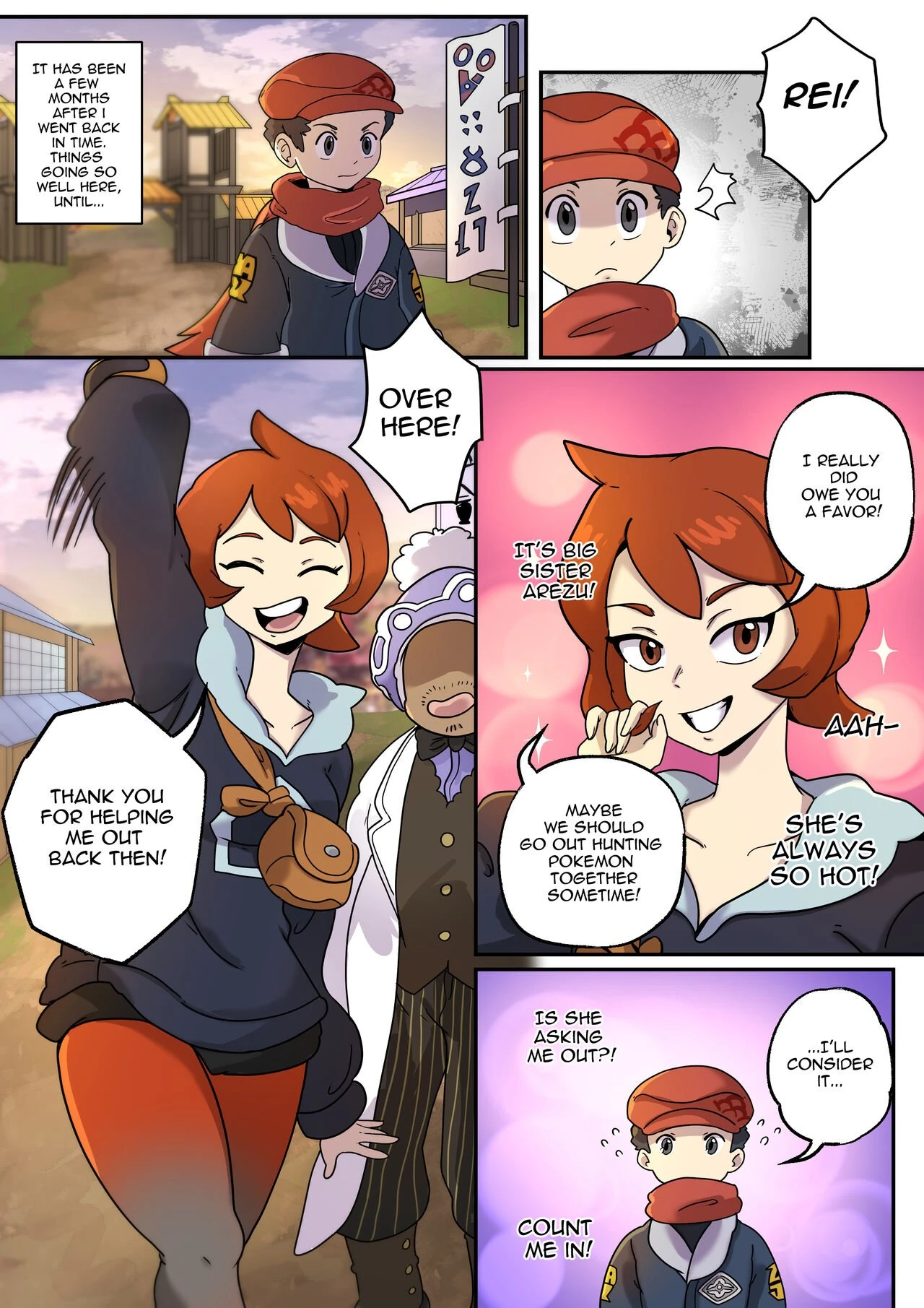 Pokemon Legends Arceus porn comic picture 1