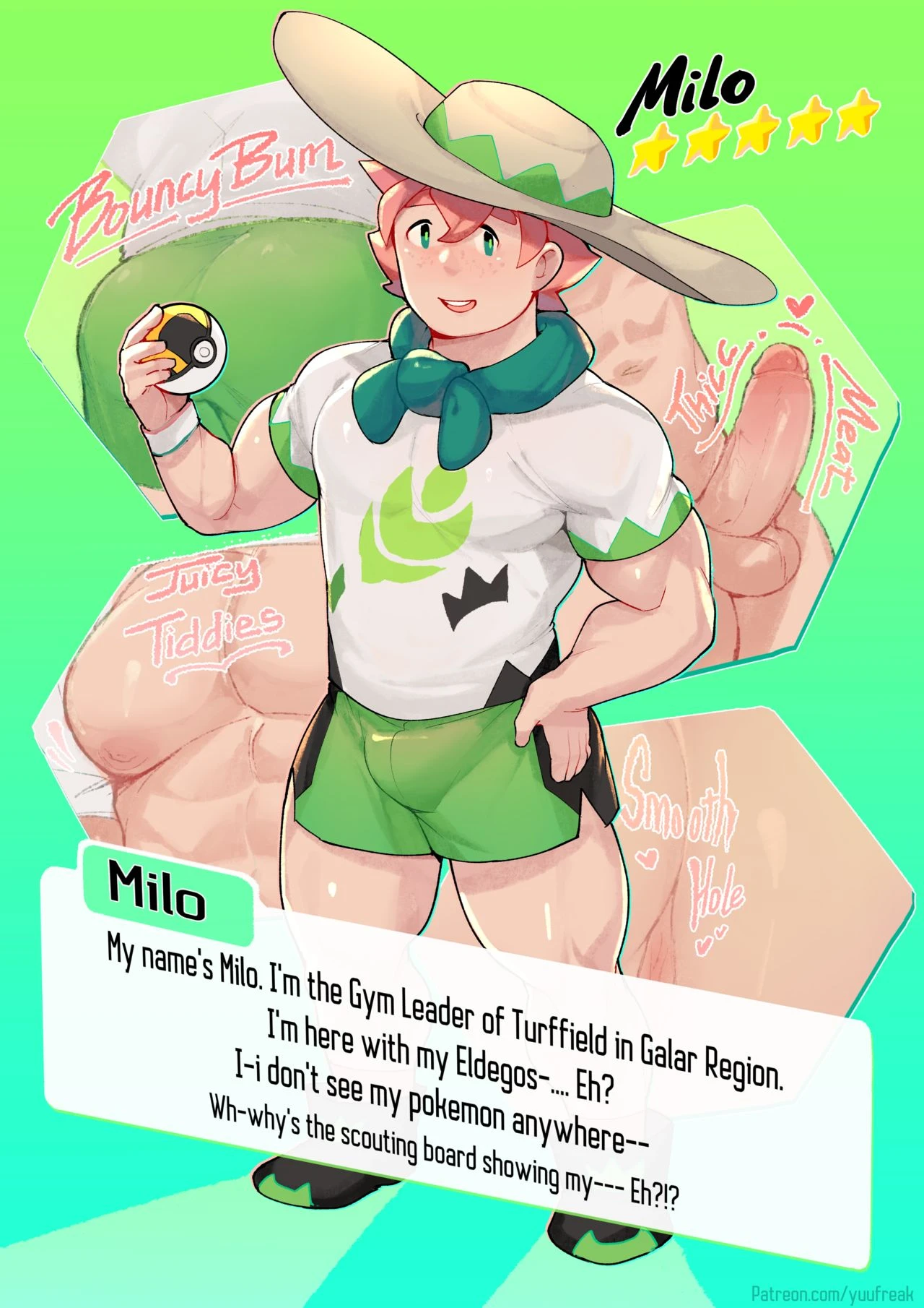 Pokemon MasterSEX - Milo porn comic picture 1