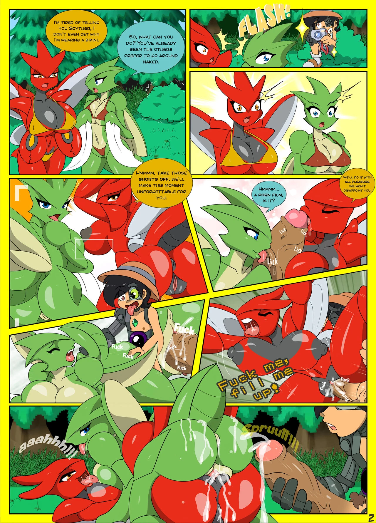 Pokemon Snap XXX & Louwies 'LD' porn comic picture 3