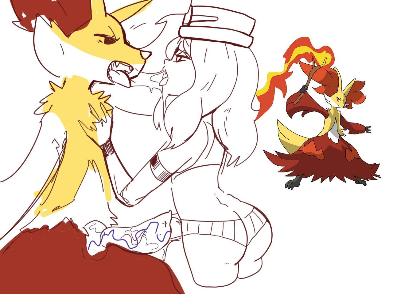 Pokephilia Doodles porn comic picture 45