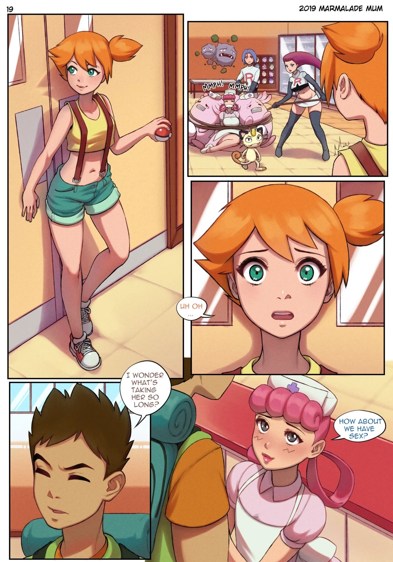 Pokiemen - Futa League porn comic picture 21