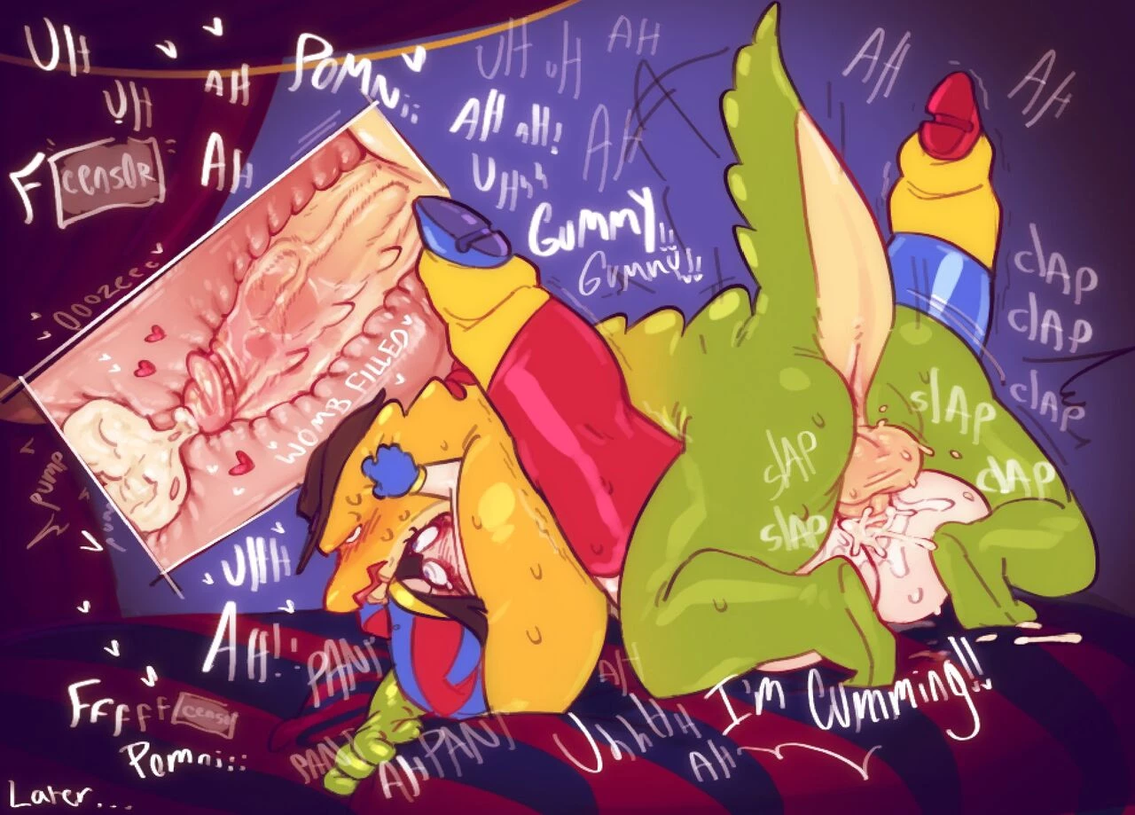 Pomni & Gummygoo porn comic picture 5