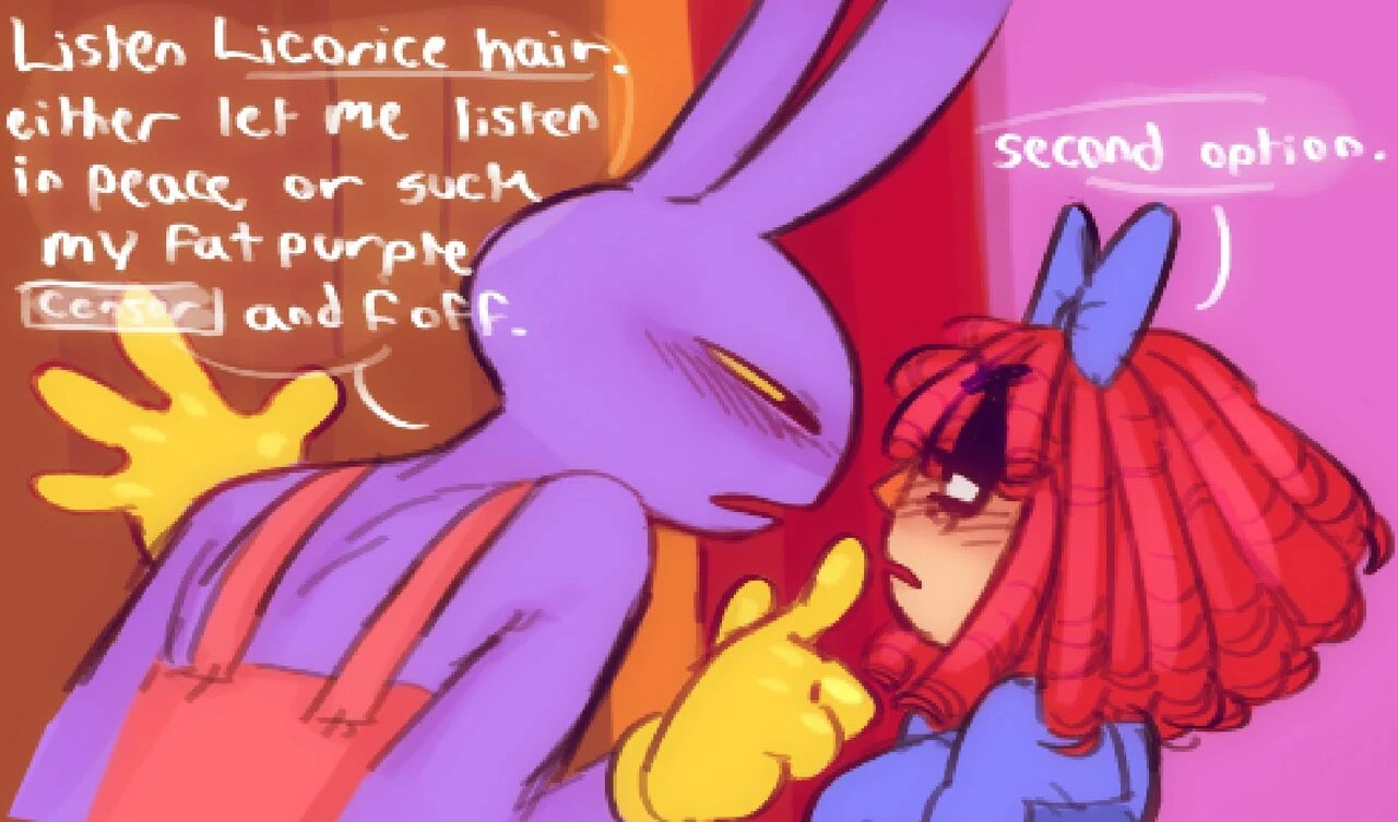 Pomni & Gummygoo porn comic picture 7