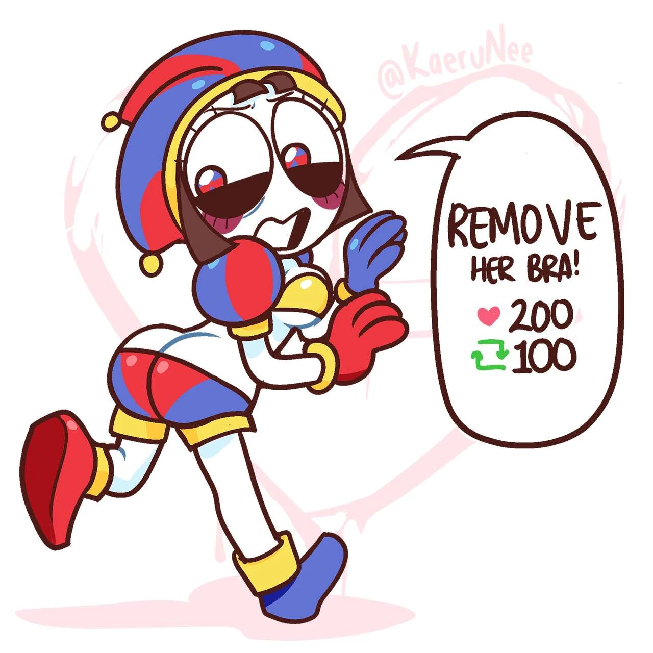 Pomni Stripgame porn comic picture 3