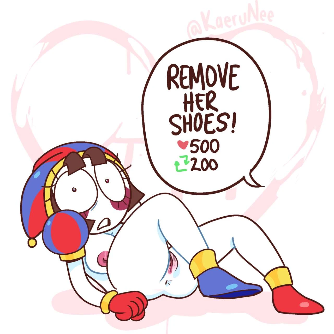 Pomni Stripgame porn comic picture 5