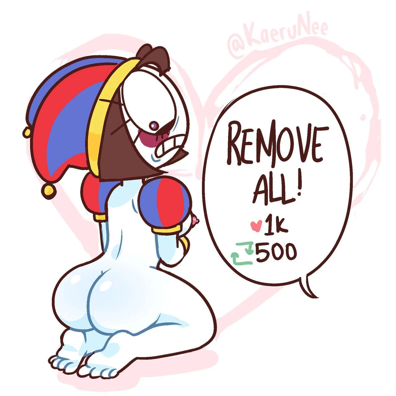 Pomni Stripgame porn comic picture 6