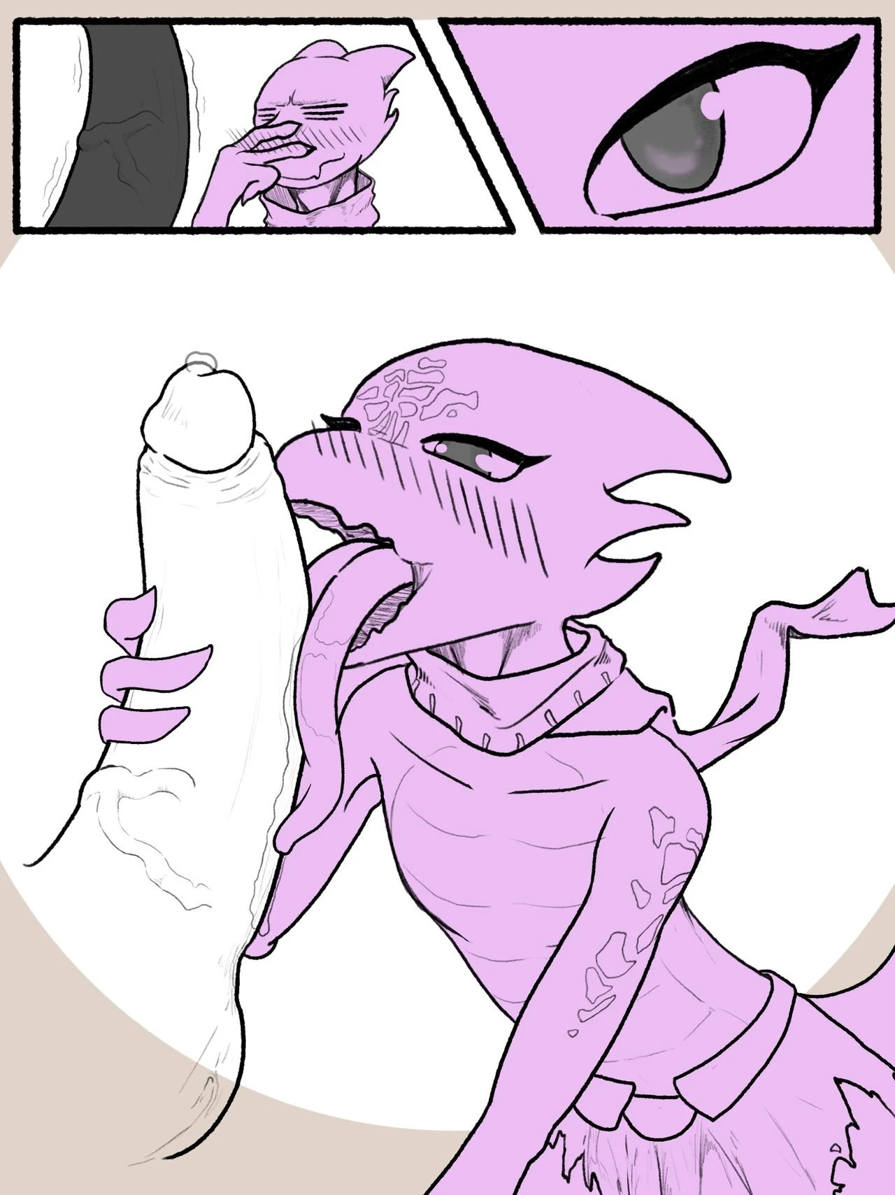 Poor kobold porn comic picture 4