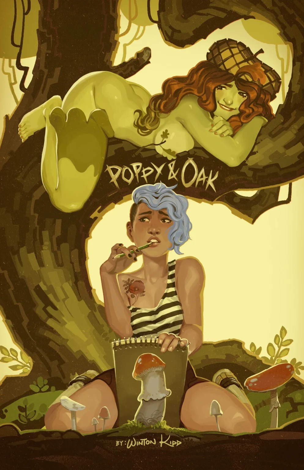 Poppy and Oak - Gumroad porn comic picture 1