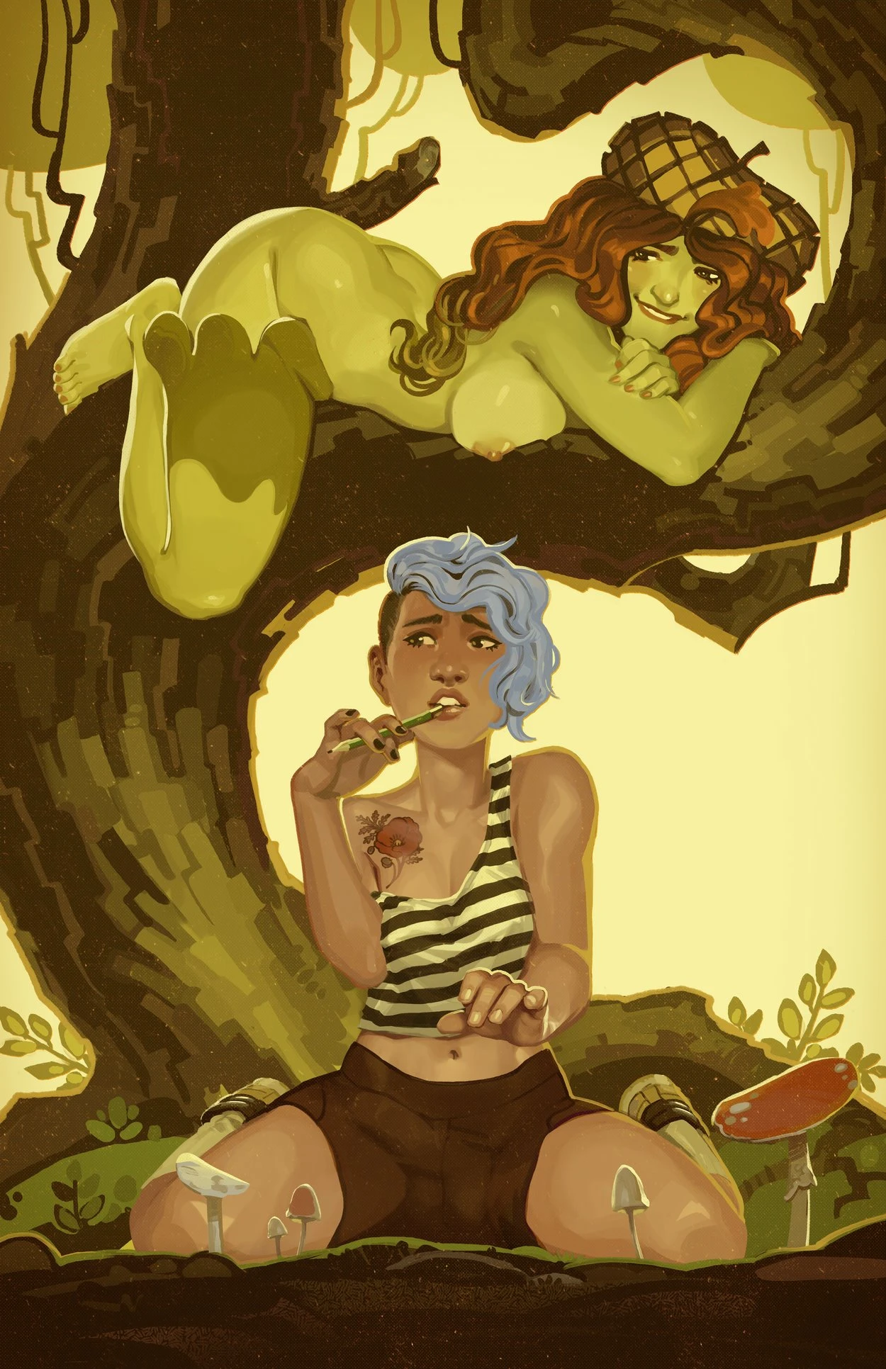 Poppy and Oak - Gumroad porn comic picture 2