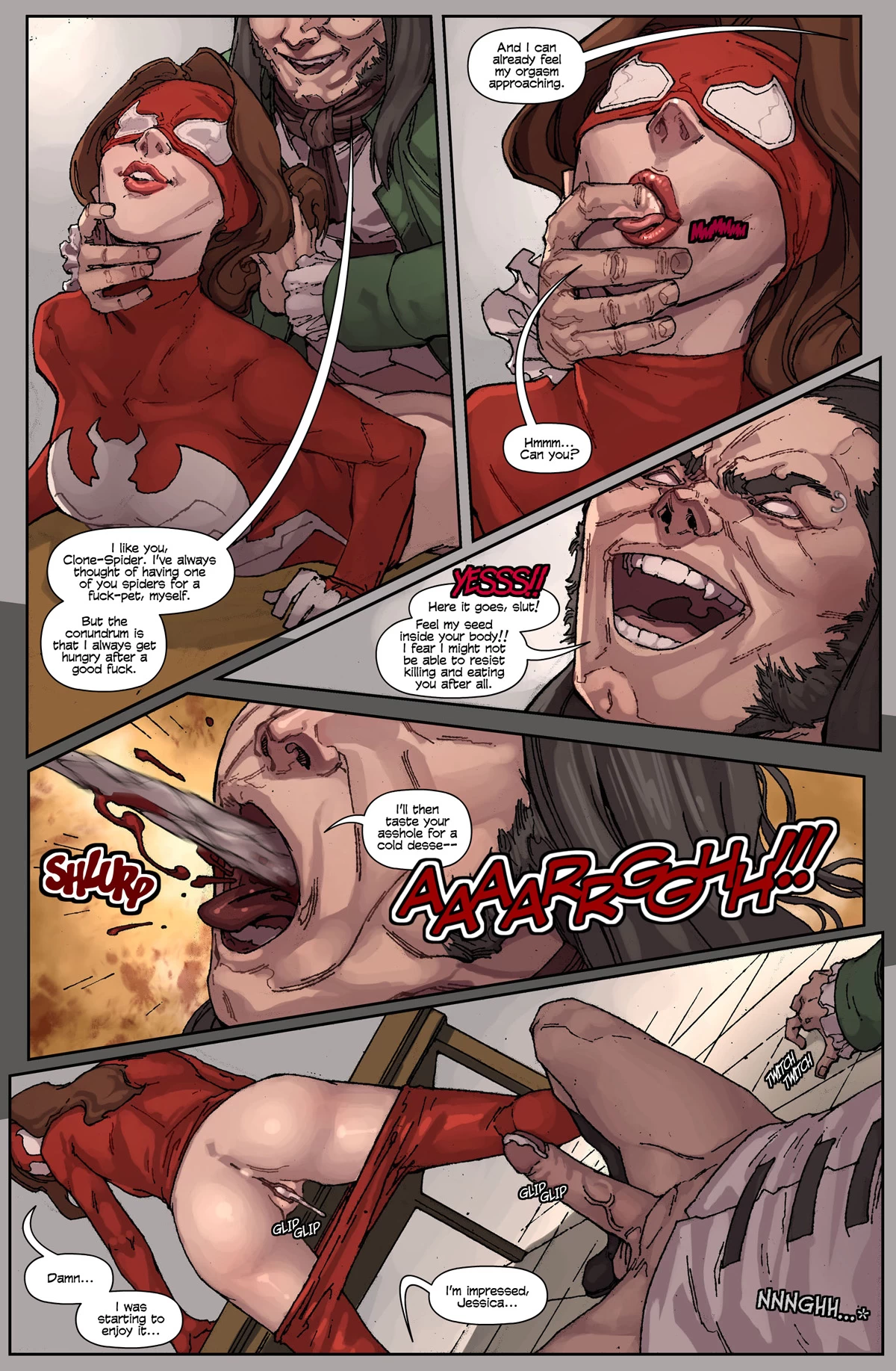 Porn Edge of Spider-Verse - Scarlet Spiders - Maxxximum Clonecest porn comic picture 4