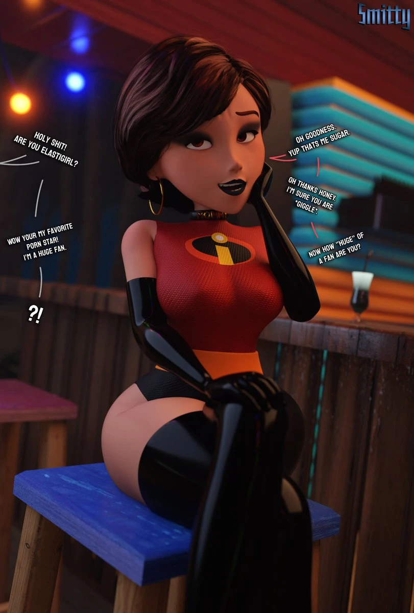 Pornstar Helen Parr porn comic picture 1