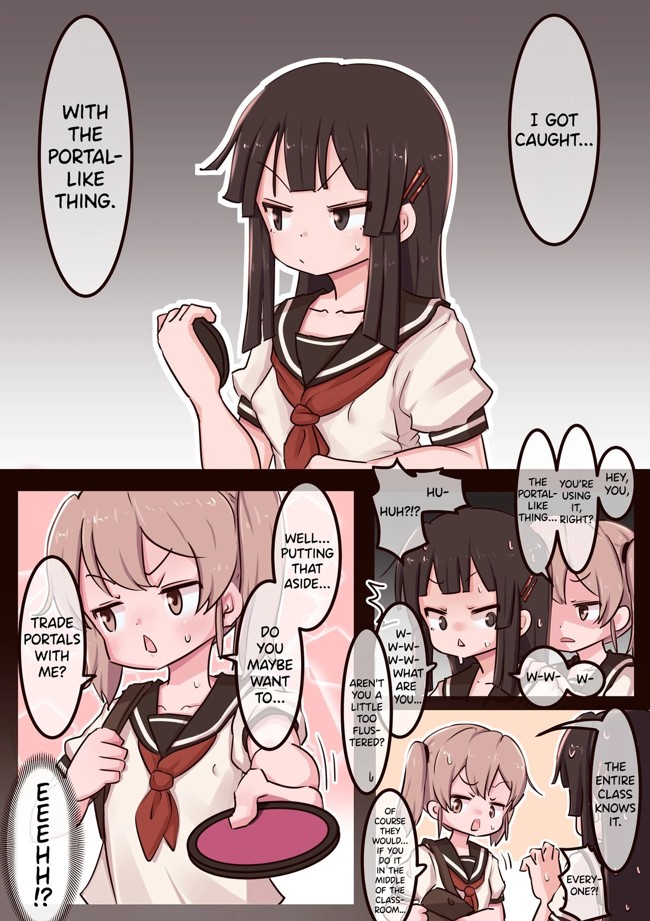 Portal Mitai na Yatsu 1-3 porn comic picture 29