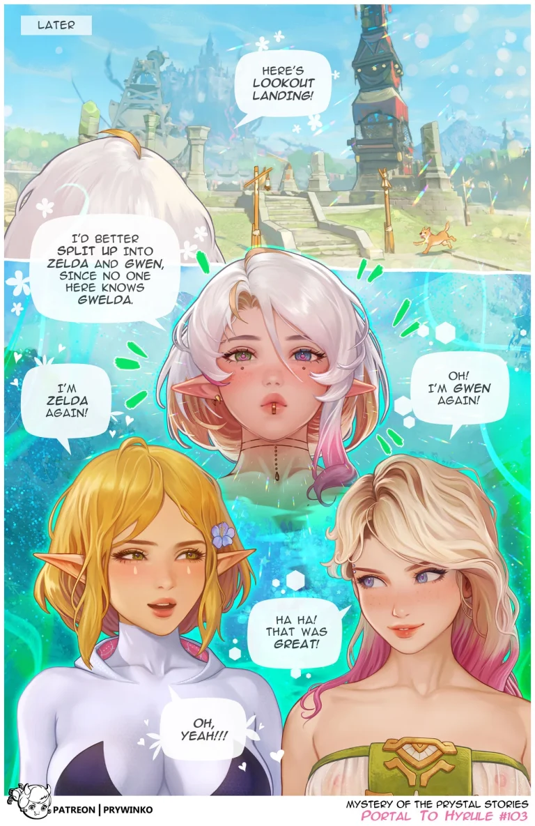 Portal to Hyrule porn comic picture 103