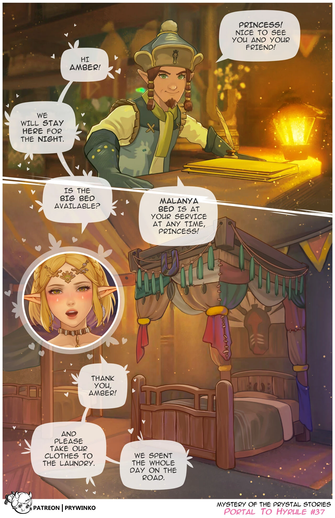 Portal to Hyrule porn comic picture 37