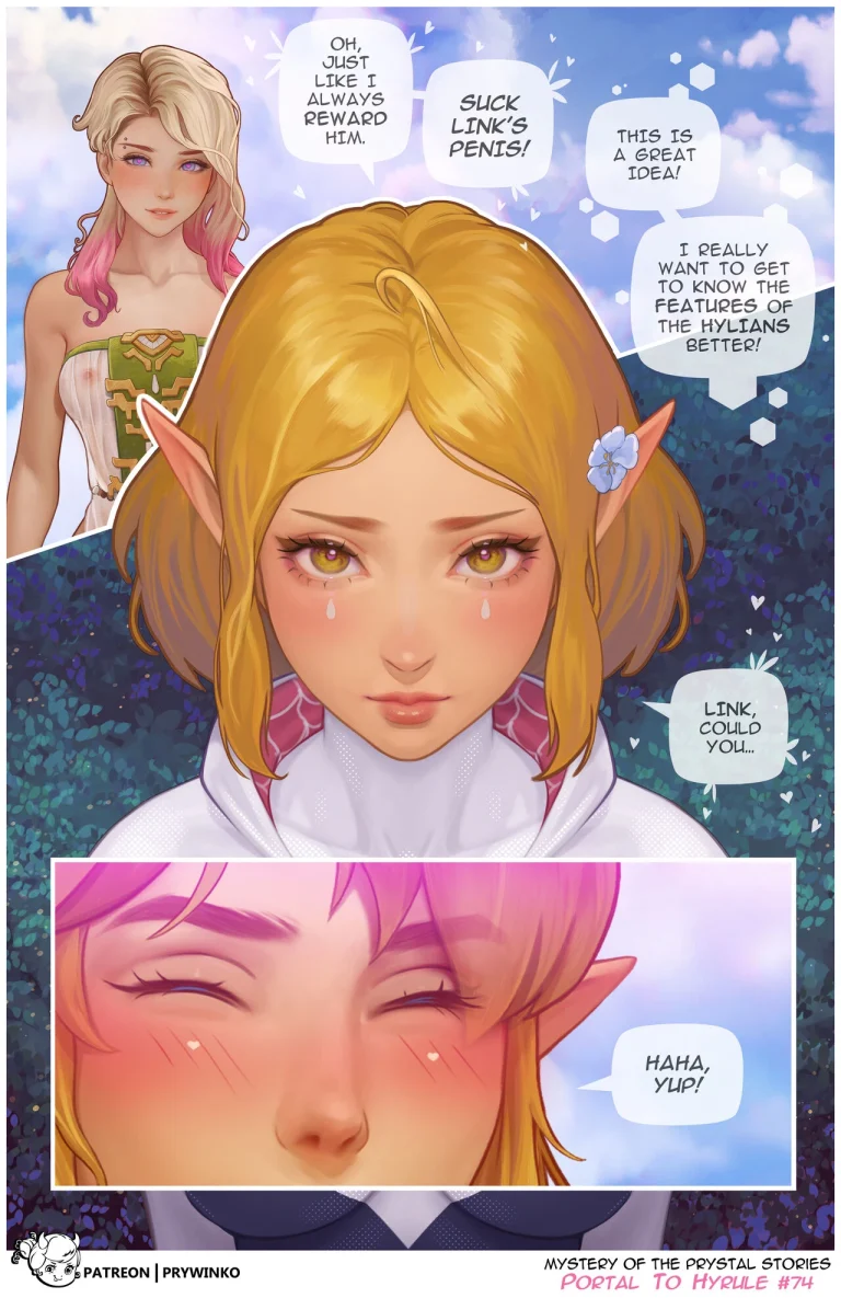 Portal to Hyrule porn comic picture 74