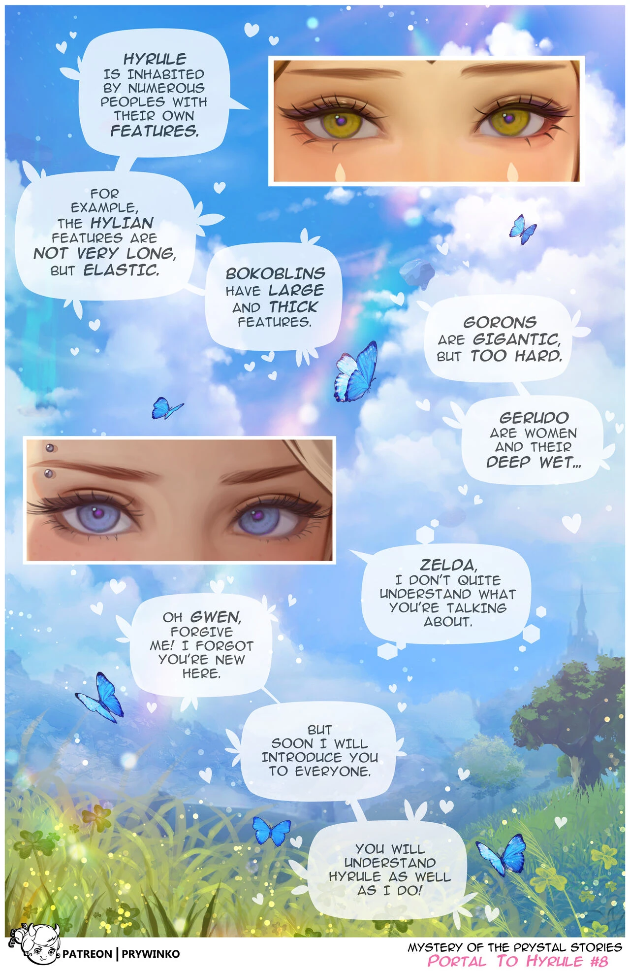 Portal to Hyrule porn comic picture 8